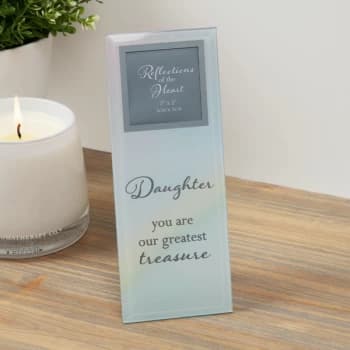 2" x 2" - Reflections Of The Heart Photo Frame - Daughter