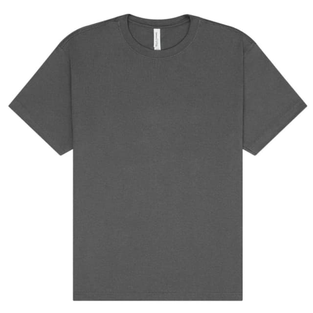 Bella + Canvas Mens Heavy Short-Sleeved T-Shirt in Dark Grey Size: XS Dark Grey Male XS