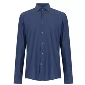 Boss Boss Hank Long Sleeve Shirt - Blue
