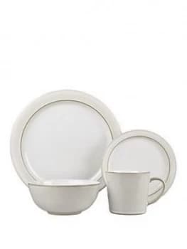 Denby Natural Canvas 16 Piece Dinner Set