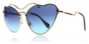 Miu Miu MU55RS Sunglasses Antique Gold 7OE-5R2 65mm