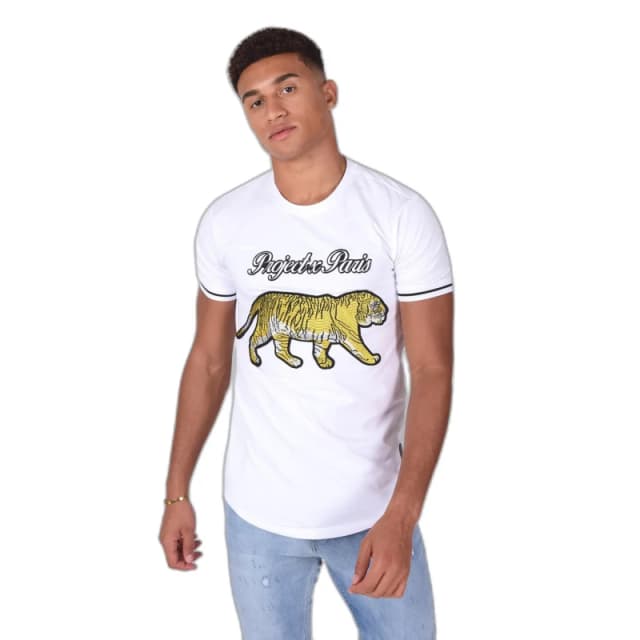 Project X Paris T-Shirt Project X Paris Patch Tiger Blanc Male S