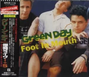Green Day Foot In Mouth 1997 Japanese CD album WPCR-1110