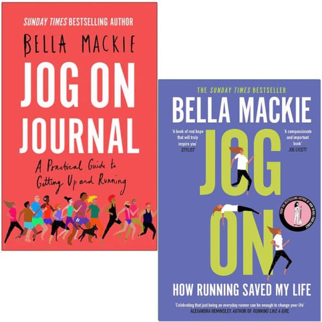Bella Mackie 2 Books Collection Set (Jog on Journal, Jog On How Running) Bella Mackie Books