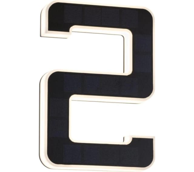 PAULMANN Solar LED House Number Light - No. 2 4000870798430