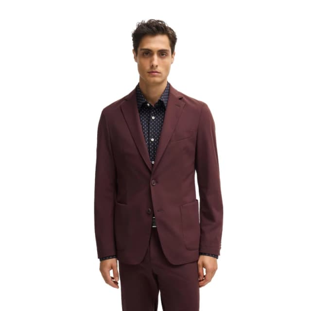 Boss Mens P Henry Junior Formal Jacket Open Red male 36 (46)