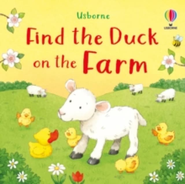 Find the Duck on the Farm Board book