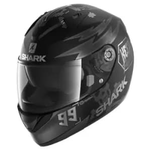 Shark Ridill 1.2 Catalan Bad Boy KAS Mat Black Anthracite Silver L