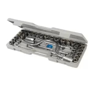 Silverline Socket Set 1/2" Metric/AF 42pce SS39