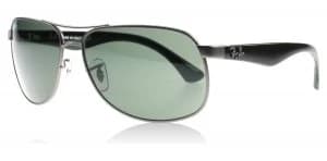 Ray-Ban 3502 Sunglasses Matte Gunmetal 029