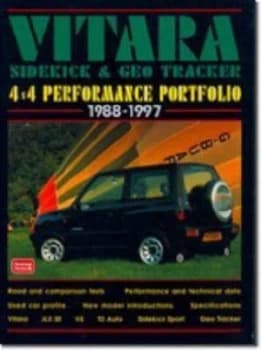 Suzuki Vitara Sidekick and Geo Tracker 4 X 4 Performance Portfolio 1988-9 by R. M Clarke Paperback