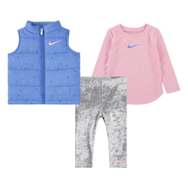 Nike 3 PC Swooshfett Smoke Grey female 18M