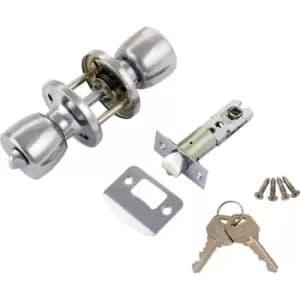 ERA Entrance Door Knob Set in Chrome