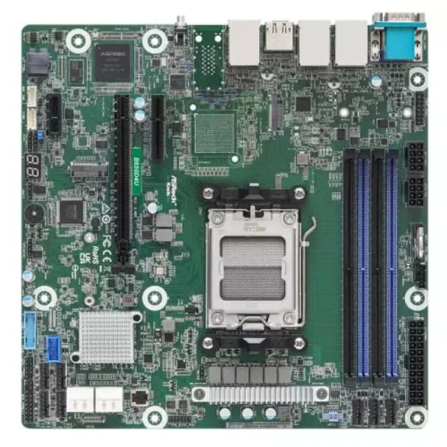 Asrock B650D4U motherboard AMD B650 Express Socket AM5 micro ATX
