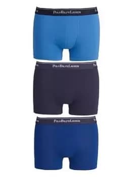 Polo Ralph Lauren 3 Pack Of Core Trunks - Blues, Size 2XL, Men
