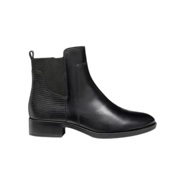 Geox Womens ankle boots with a zip Geox Felicity Noir Female 35