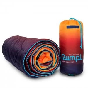 Rumpl Faded Puffy Blanket Throw Pyro Fade