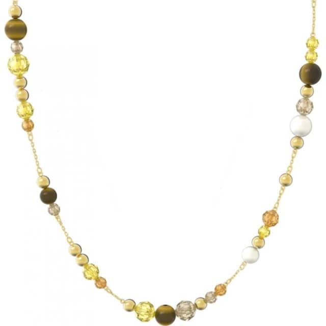Swarovski Somnia necklace, Long, Multicolored, Gold-tone plated Multi One Size