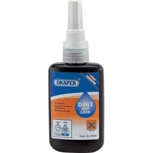 Draper D243 Nut Lock Adhesive 50ml