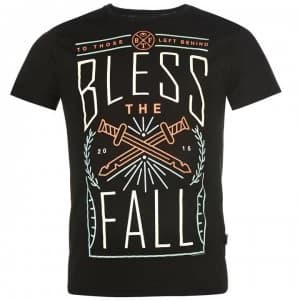 Official Blessthefall T Shirt Mens - Swords