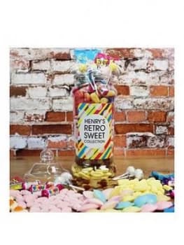 Personalised Retro Sweet Jar 1Kg, Women