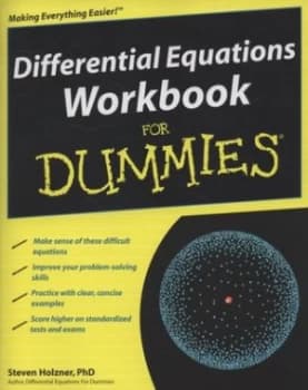 Differential Equations Workbook for Dummies by Steven Holzner Paperback