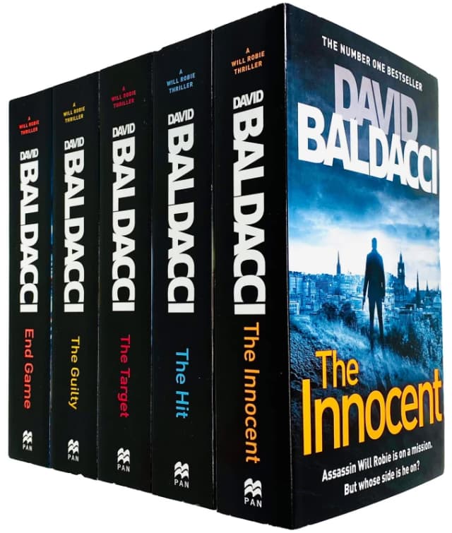 Will Robie Series Complete 5 Books Collection Set by David Baldacci Paperback David Baldacci Books