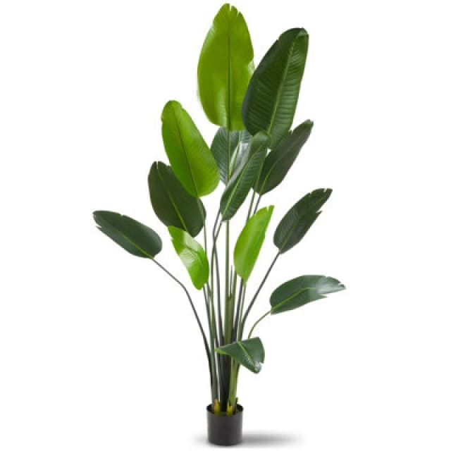 Tectake Artificial Bird Of Paradise Tree Tropic, Lifelike 180 Cm