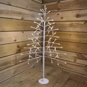 Indoor Outdoor 90cm Angel Tree With 72 Warm White LEDs - Snowtime