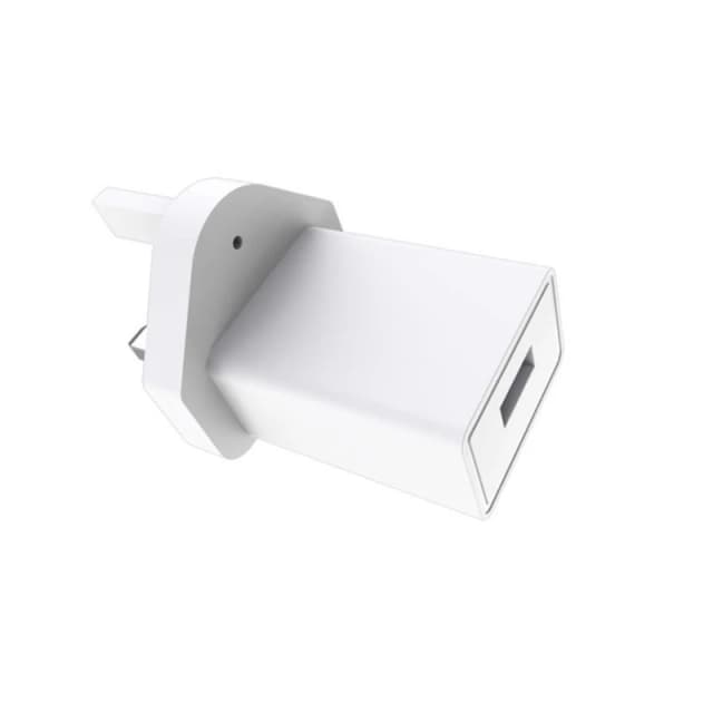 FDL 1 PORT USB-A MAINS CHARGER / PSU 10.5W / 2.1A / 5V - WHITE