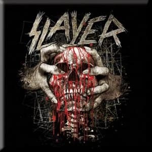 Slayer - Skull Clench Fridge Magnet