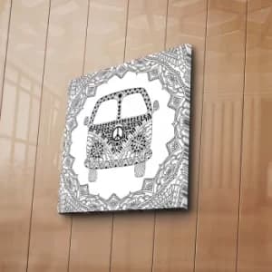 BOYA-69 Multicolor Paintable Decorative Canvas Painting