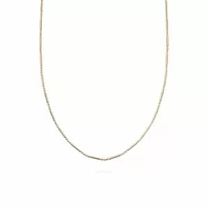 Daisy London Jewellery 18ct Gold Plated Sterling Silver Stacked Essential Necklace 18Ct Gold Plate
