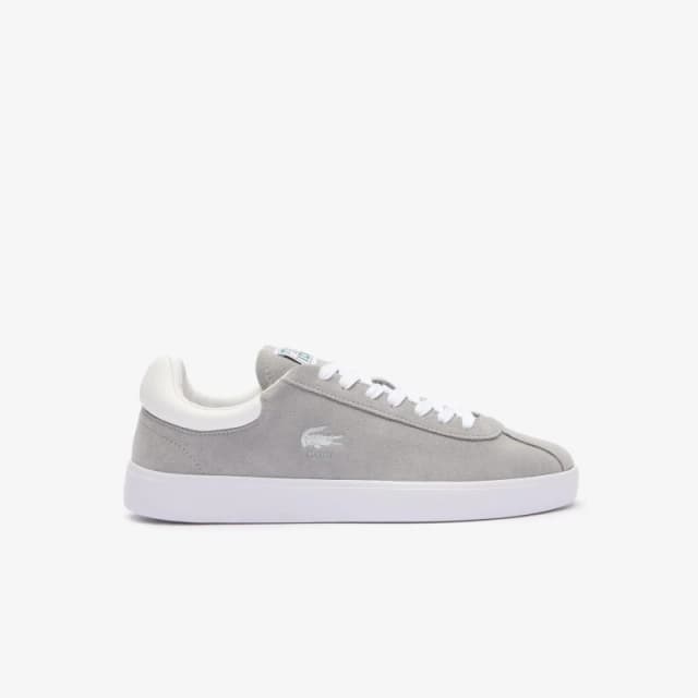 Lacoste Grey / White Baseshot Translucent Sole Trainers grey Male 6 212707UK