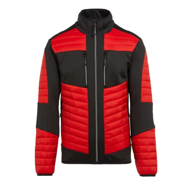 Regatta Professional Mens Thermal Hybrid Jacket in Red Size: XS Red Male XS