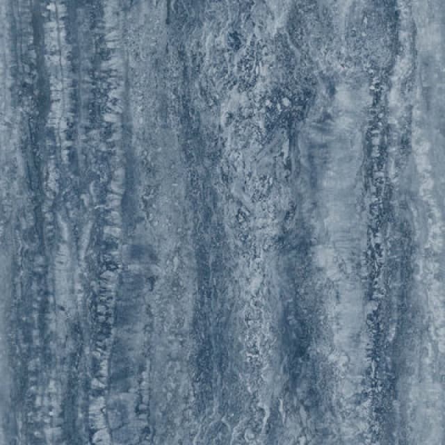 Muriva Eterna Marble Blue Wallpaper 10m x 53cm, Blue 186514