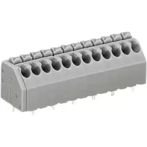 Wago 250-204. Terminal Block, Wire To Brd, 4Pos, 16Awg