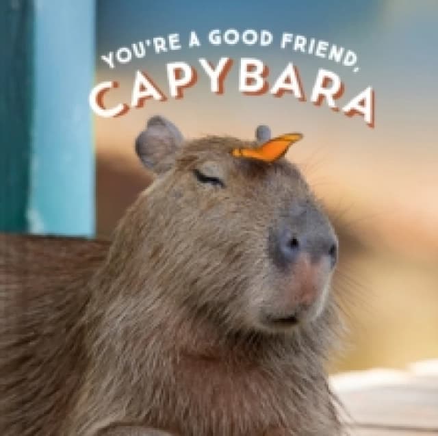 You're a Good Friend, Capybara Hardback