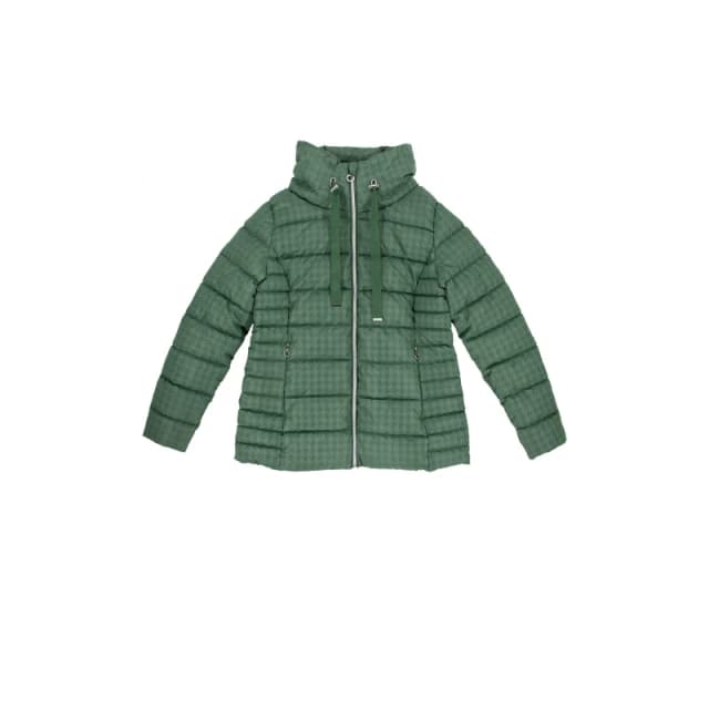 Firetrap Womens Full Zip Padded Puffer Jacket Green female 8 (36)