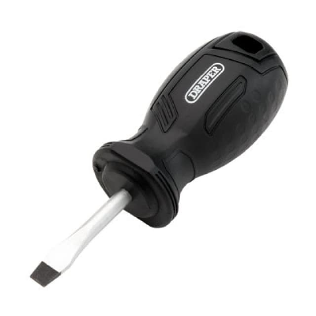 Draper 13527 Slotted Hard Grip Screwdriver, 5.5 x 38mm 13527