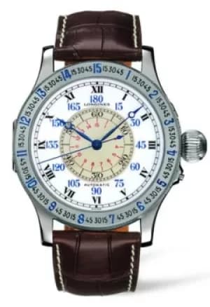 Longines Watch Lindbergh Hour Angle Mens