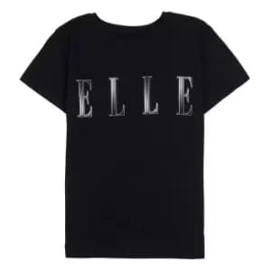 Elle Elle Fitted Short Sleeve T-Shirt Infant Girls - Black