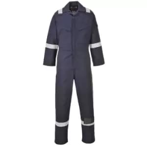 Portwest - FF50NAR42 - sz 42 Aberdeen FR Coverall - Navy - Navy