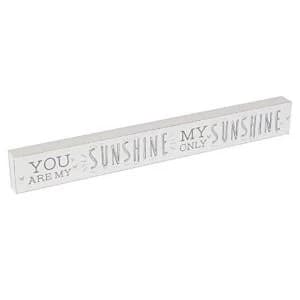 Love Life You Are My Sunshine Plaque