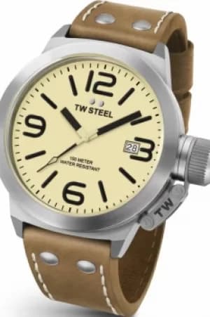 Mens TW Steel Canteen 50mm Watch CS0012