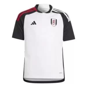 adidas Fulham Home Jersey Junior - White