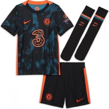 Nike Chelsea Third Mini Kit 2021 2022 - Blue/Red