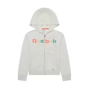 Reebok Rainbow Zip Hoody Junior Girls - Grey