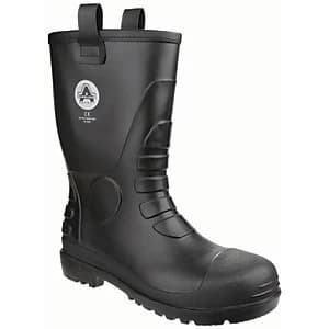 Amblers Safety FS90 Rigger Safety Boot - Black Size 10