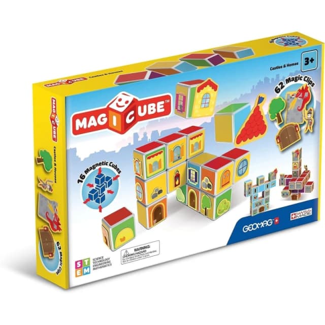 Geomag 144" Magicube Castles and Homes Building Set